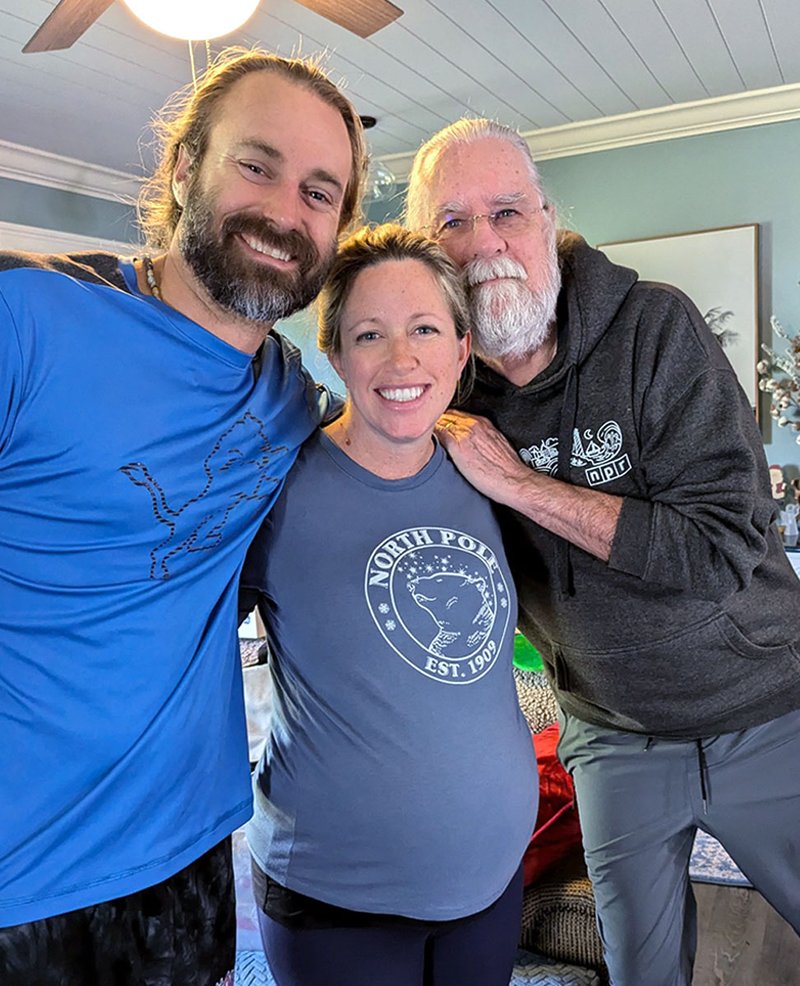 Nick, Anna, and Grandfather-to-be...